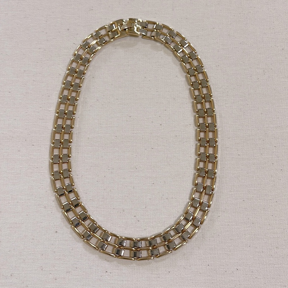 The Limited two-toned necklace